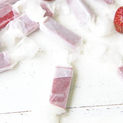 Fresh Strawberry Soft Caramels