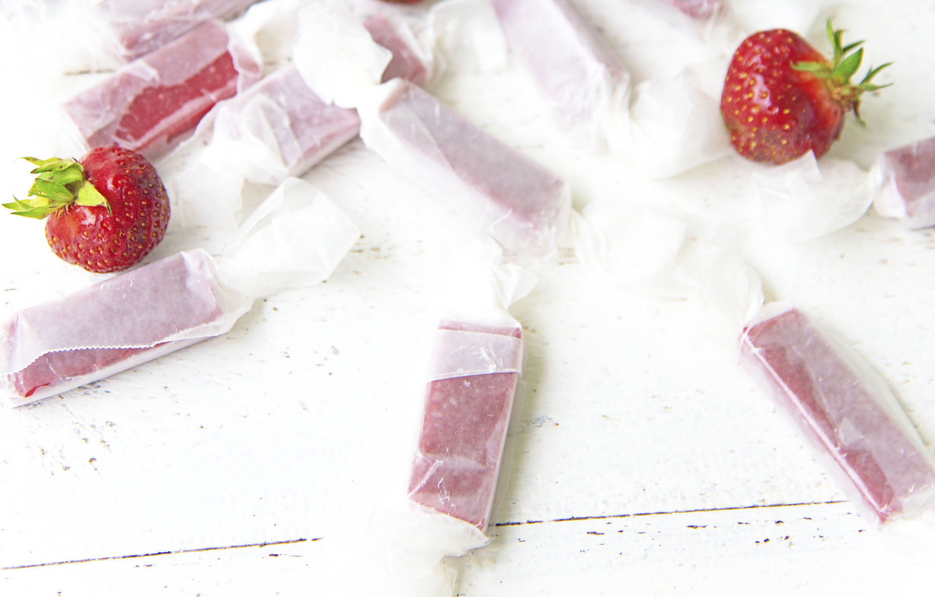 Fresh Strawberry Soft Caramels