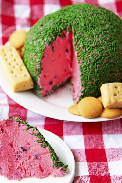 Watermelon Cheesecake Cheese Ball