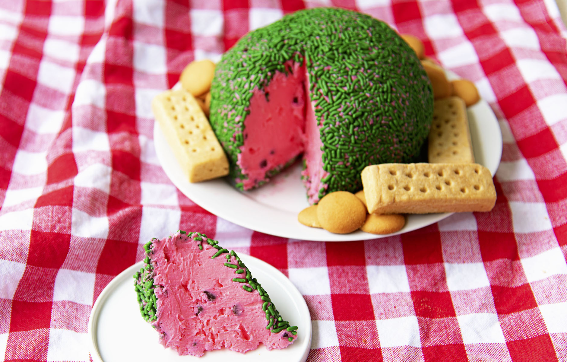 Watermelon Cheesecake Cheese Ball