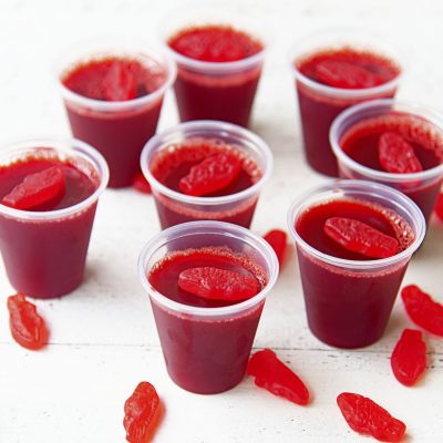 Swedish Fish Jelly Shots