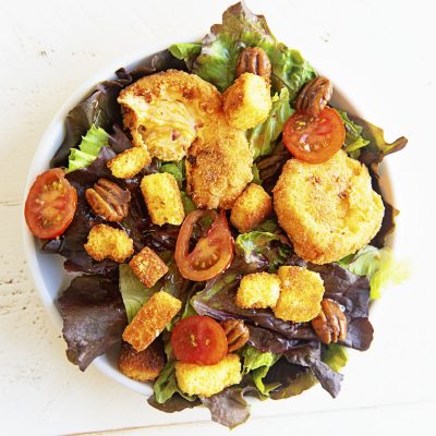 Fried Pimento Cheese Salad