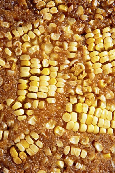 Sweet Corn Upside Down Cake