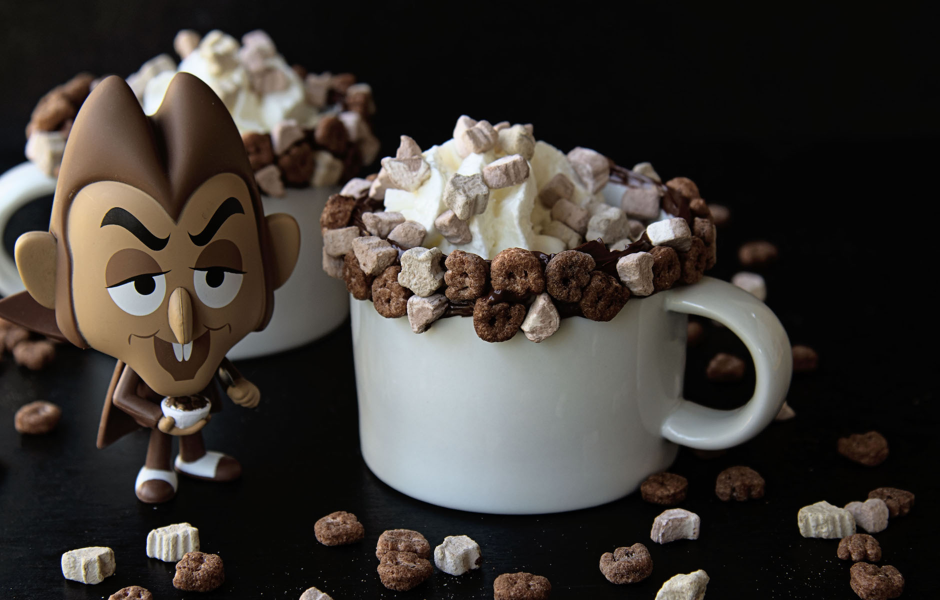 Count Chocula Hot Chocolate