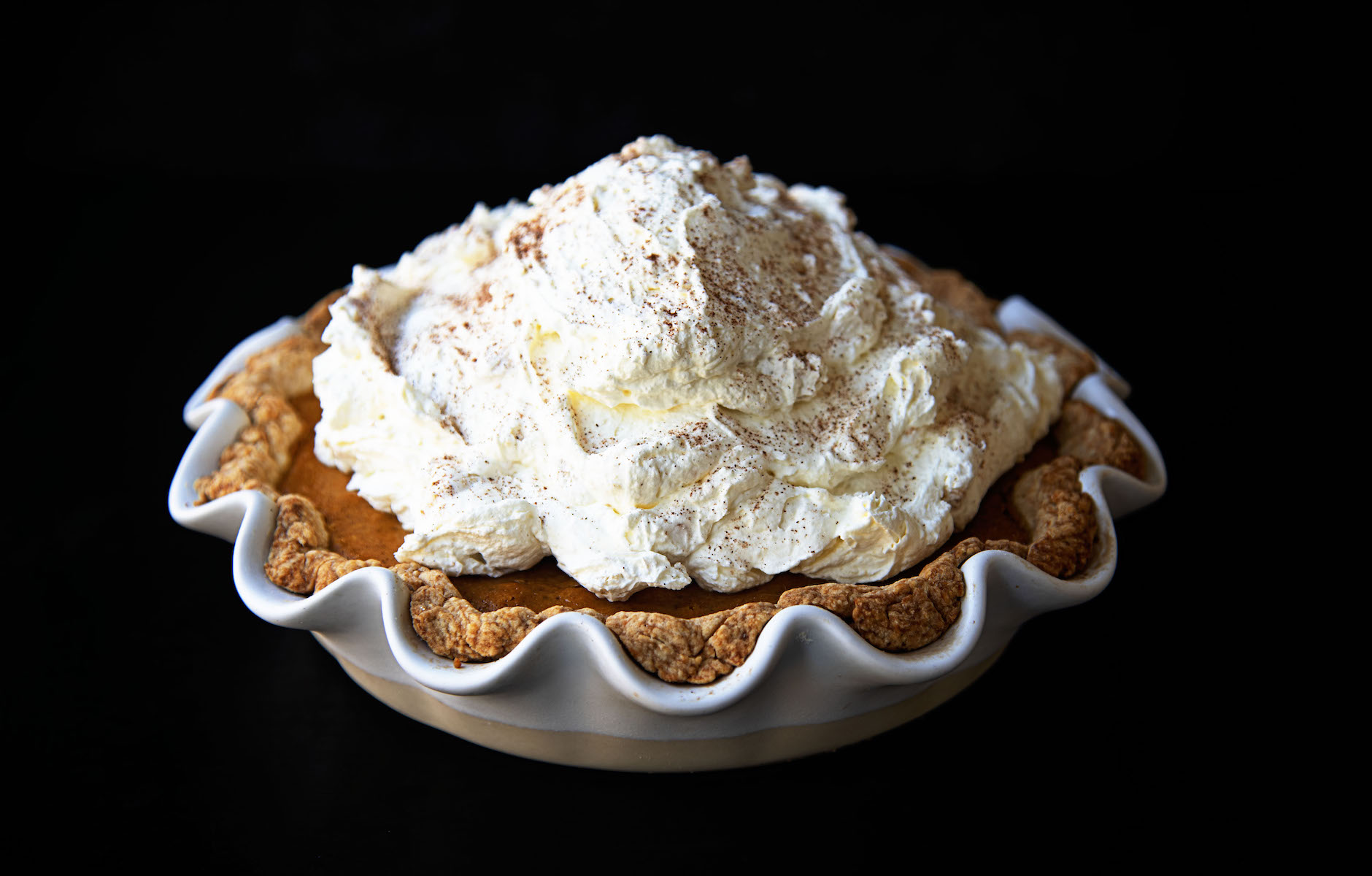 Snickerdoodle Pumpkin Cream Cheese Pie