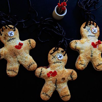 Voodoo Doll Hand Pies #HalloweenTreatsWeek
