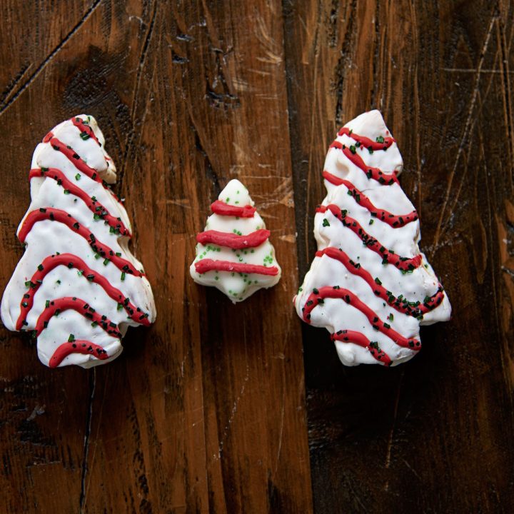 Christmas Tree Cake Fudge