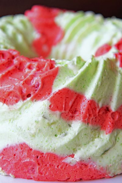 Cherry Lime Gelatin Mold