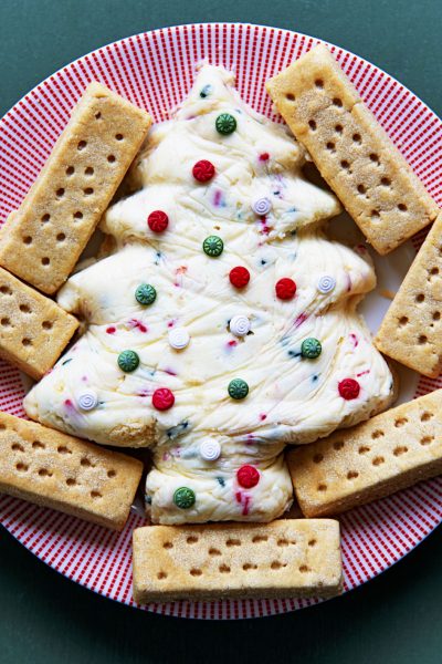 Christmas Tree Cake Cheeseball