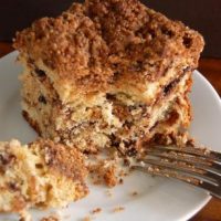 Chocolate Cinnamon Swirl Coffee Cake