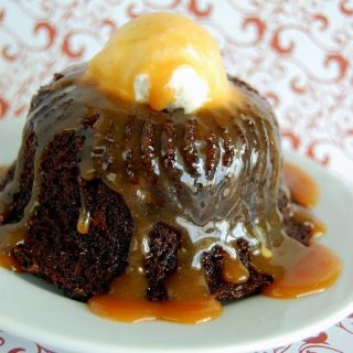 Gingerbread Stout Cake with Caramel Ale Sauce