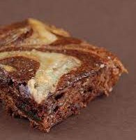 Baileys Irish Cream Cheese Swirl Brownies