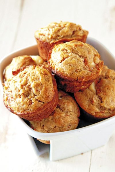 Carrot Cake Cream Cheese Muffins