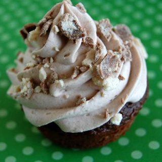 Chocolate Whopper Malted Cupcakes