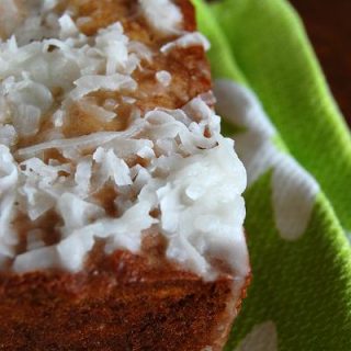 Coconut Key Lime Banana Bread