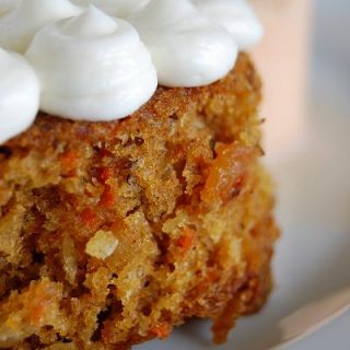 Honey Creme Fraiche Carrot Cake