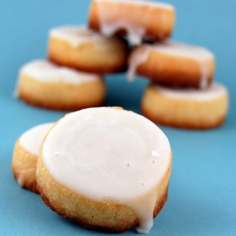 Key Lime Glazed Cookie Coins