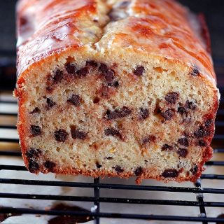 Orange Chocolate Chip Yogurt Cake