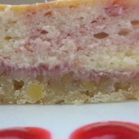 Raspberry Jam Swirl Cheesecake