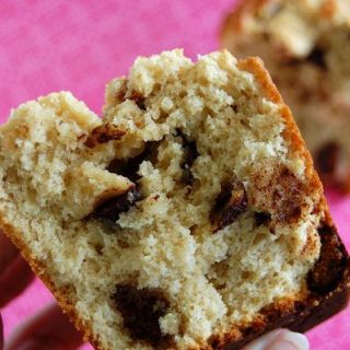 Peanut Butter Oatmeal Chocolate Chip Bread (or Muffins)