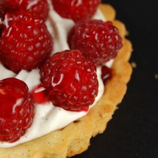 Raspberry Jam Mousse Tart