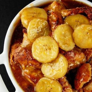 Bananas Foster Bread Pudding