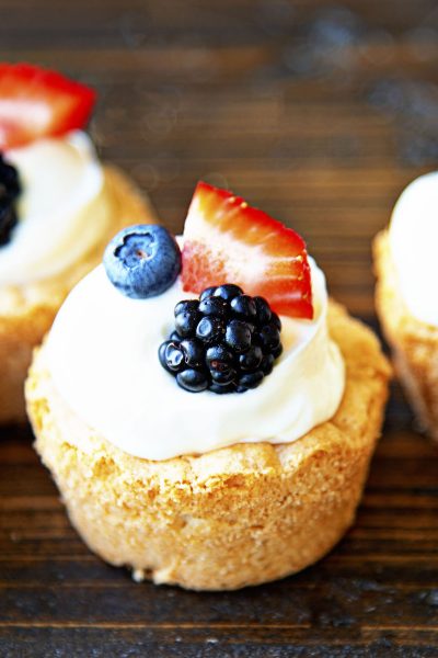 Fruit Pizza Pudding Shots