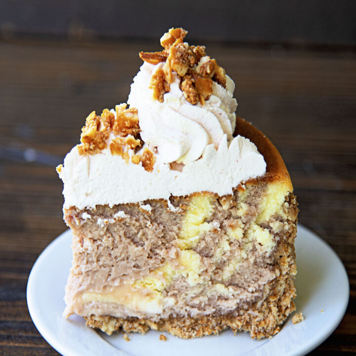 Strawberry Pretzel Crusted Cheesecake