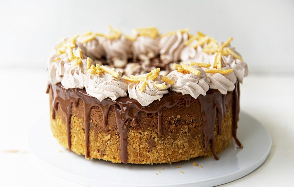 Chocolate Malt French Fry Cheesecake