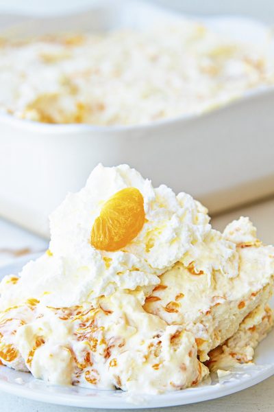 Orange Vanilla Angel Dessert