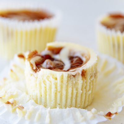 Powdered Jelly Donut Cheesecake Bites