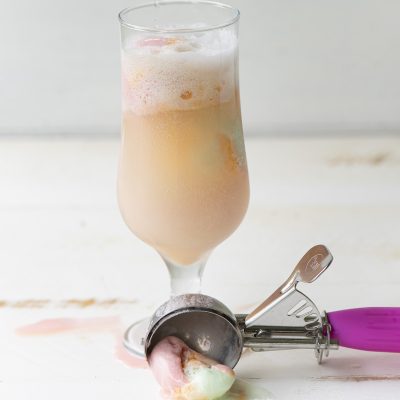 Rainbow Sherbet Vodka Cocktail