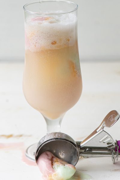 Rainbow Sherbet Vodka Cocktail