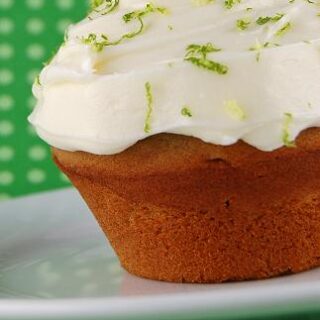 Blackberry Key Lime Cupcakes