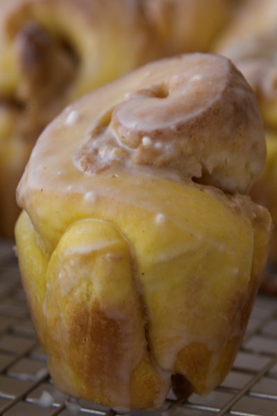 Pumpkin Cinnamon Crunch Buns
