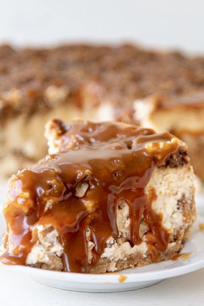Apple Crumb Pie Cheesecake