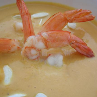 Pumpkin and Shrimp Bisque