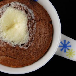 Hot Chocolate Marshmallow Muffins