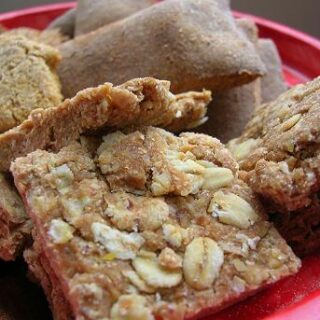 Peanut Butter and Oatmeal Dog Treats