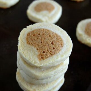 Key Lime Graham Cracker Icebox Cookies