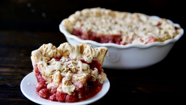 Cherry Cola Crumb Pie - Sweet ReciPEAs