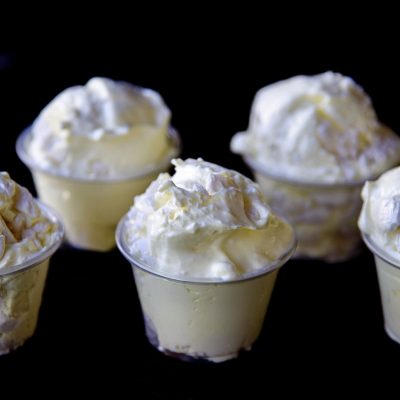 Lemon Meringue Pie Pudding Shots