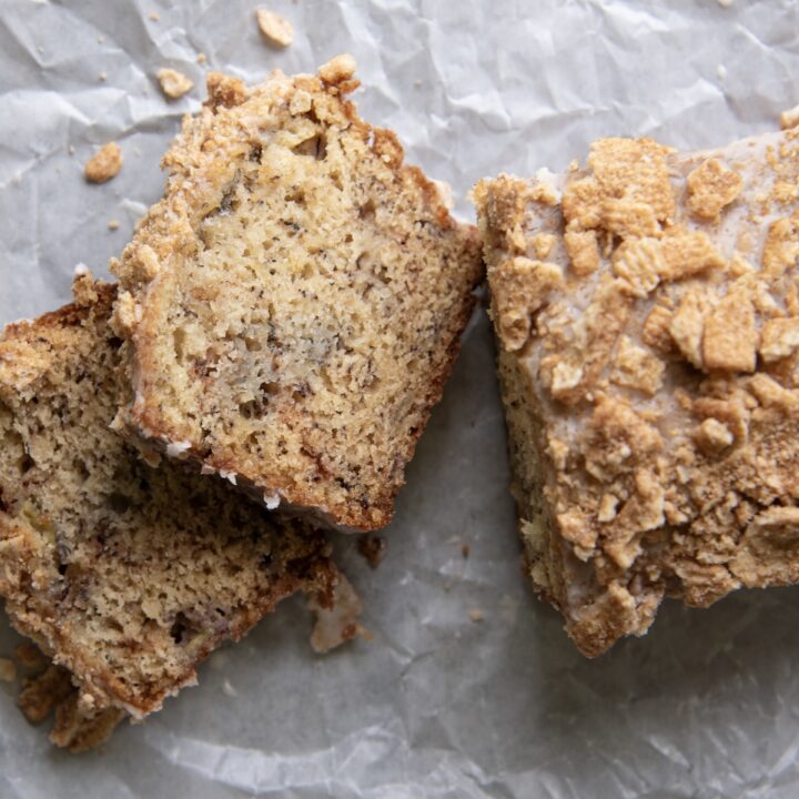 Cinnamon Toast Crunch Banana Bread