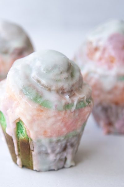 Rainbow Sherbet Sweet Rolls