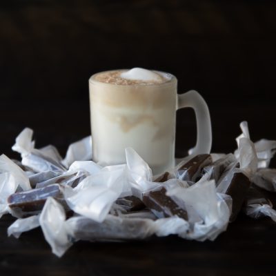 Root Beer Float Caramels