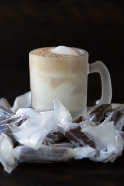 Root Beer Float Caramels
