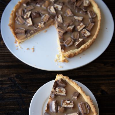 Halloween Candy Caramel Tart