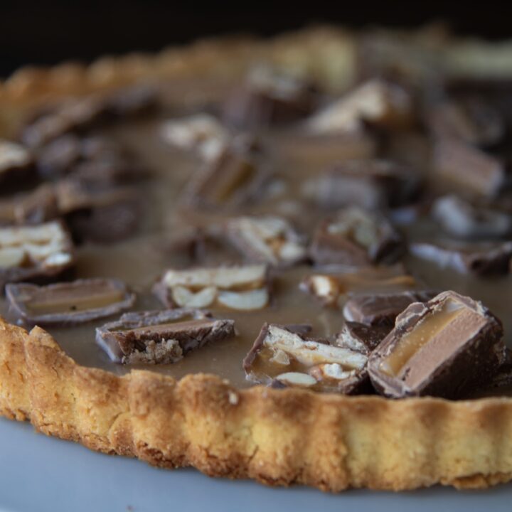 Halloween Candy Caramel Tart