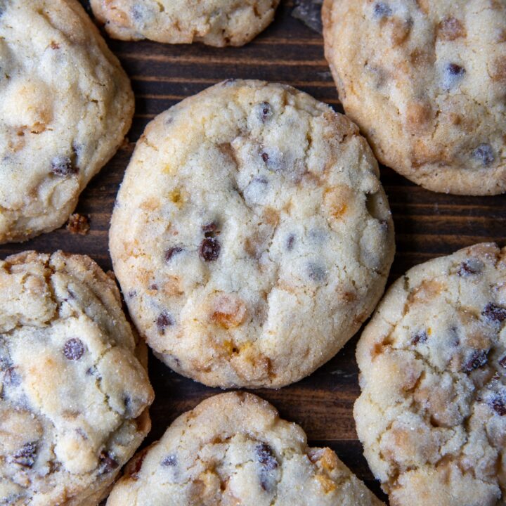 Chocolate Chip Tangerine Cookies 