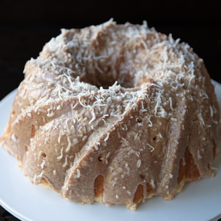 Pineapple Coconut Bundt Cake